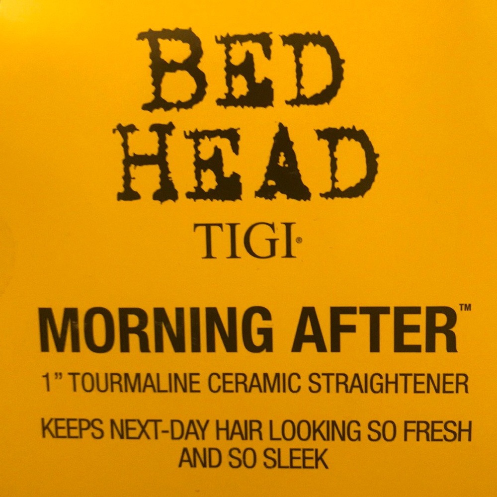 Bed Head Tigi Morning After Hair Straightener